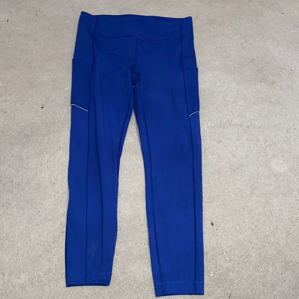 Blue Lululemon Leggings